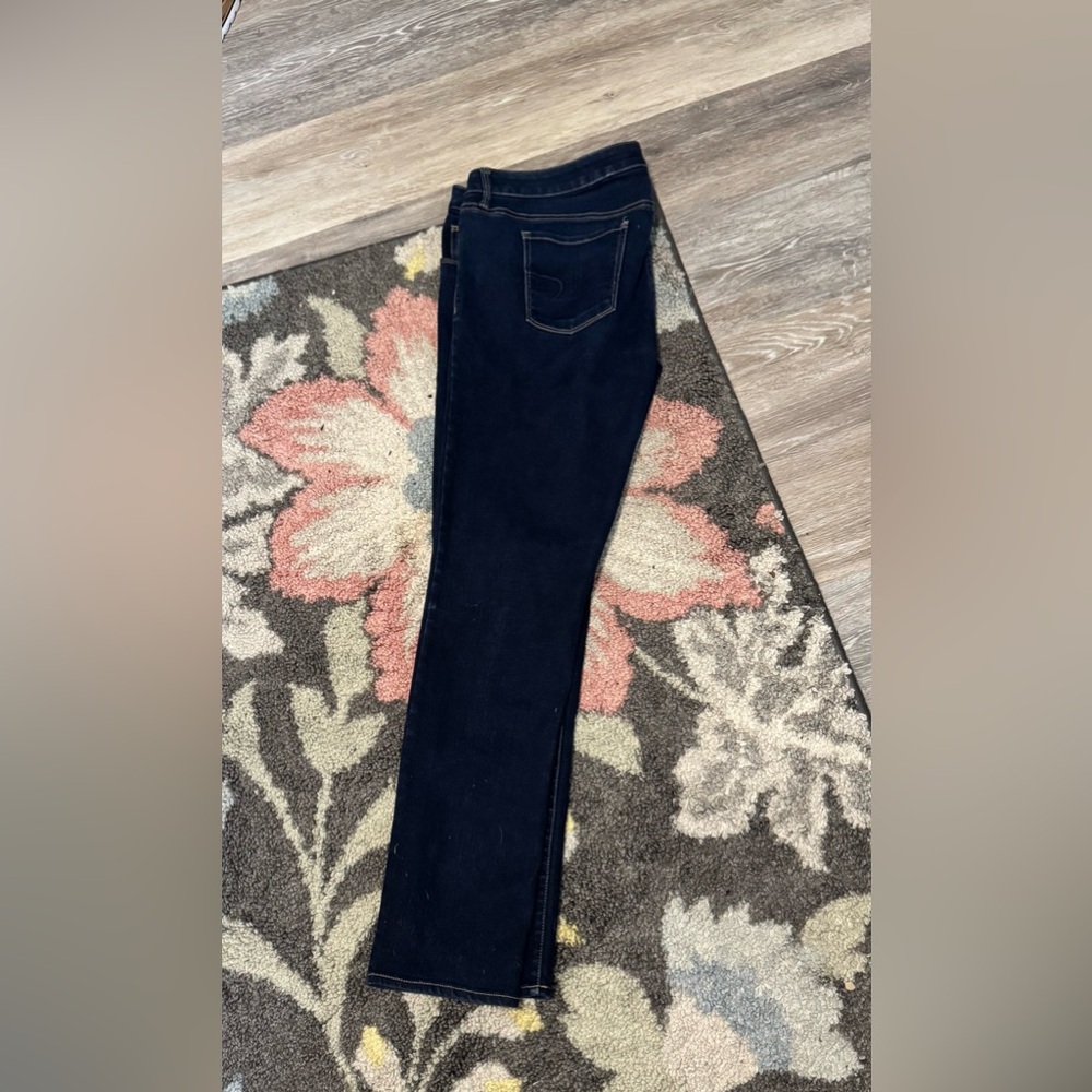 American Eagle Outfitters Dark Blue Skinny Jeans